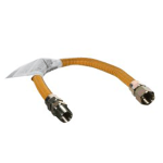 Gas Connector, 1/2" OD x 3/8" ID, 18" Long