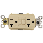 GFCI Weatherproof Receptacle, 20 A, 125 V